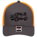 OTTO CAP 6 Panel Low Profile Mesh Back Trucker Hat Thumbnail