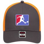 OTTO CAP 6 Panel Low Profile Mesh Back Trucker Hat Thumbnail