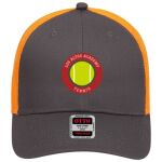 OTTO CAP 6 Panel Low Profile Mesh Back Trucker Hat Thumbnail