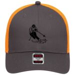 OTTO CAP 6 Panel Low Profile Mesh Back Trucker Hat Thumbnail