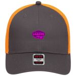 OTTO CAP 6 Panel Low Profile Mesh Back Trucker Hat Thumbnail