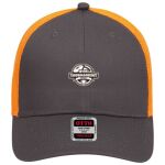 OTTO CAP 6 Panel Low Profile Mesh Back Trucker Hat Thumbnail