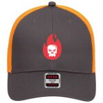 OTTO CAP 6 Panel Low Profile Mesh Back Trucker Hat Thumbnail