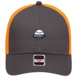 OTTO CAP 6 Panel Low Profile Mesh Back Trucker Hat Thumbnail