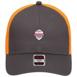 OTTO CAP 6 Panel Low Profile Mesh Back Trucker Hat Thumbnail