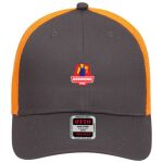OTTO CAP 6 Panel Low Profile Mesh Back Trucker Hat Thumbnail