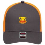 OTTO CAP 6 Panel Low Profile Mesh Back Trucker Hat Thumbnail