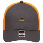 OTTO CAP 6 Panel Low Profile Mesh Back Trucker Hat Thumbnail