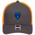 OTTO CAP 6 Panel Low Profile Mesh Back Trucker Hat Thumbnail