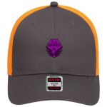 OTTO CAP 6 Panel Low Profile Mesh Back Trucker Hat Thumbnail