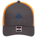 OTTO CAP 6 Panel Low Profile Mesh Back Trucker Hat Thumbnail
