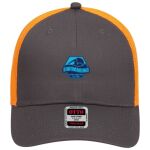 OTTO CAP 6 Panel Low Profile Mesh Back Trucker Hat Thumbnail