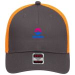 OTTO CAP 6 Panel Low Profile Mesh Back Trucker Hat Thumbnail