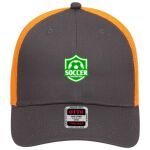 OTTO CAP 6 Panel Low Profile Mesh Back Trucker Hat Thumbnail