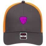 OTTO CAP 6 Panel Low Profile Mesh Back Trucker Hat Thumbnail
