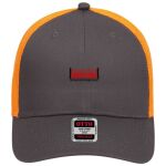 OTTO CAP 6 Panel Low Profile Mesh Back Trucker Hat Thumbnail