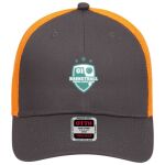 OTTO CAP 6 Panel Low Profile Mesh Back Trucker Hat Thumbnail