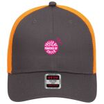 OTTO CAP 6 Panel Low Profile Mesh Back Trucker Hat Thumbnail