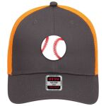 OTTO CAP 6 Panel Low Profile Mesh Back Trucker Hat Thumbnail