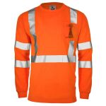 ST21 Class 3 Long Sleeve T-shirt with Max-Dri™ Thumbnail