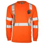 Hi-Vis ANSI Class 3 Viz-Dri Long Sleeve Safety Shirt Thumbnail