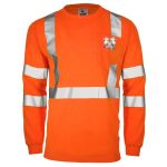 Hi-Vis ANSI Class 3 Viz-Dri Long Sleeve Safety Shirt Thumbnail