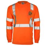 Hi-Vis ANSI Class 3 Viz-Dri Long Sleeve Safety Shirt Thumbnail