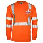 Hi-Vis ANSI Class 3 Viz-Dri Long Sleeve Safety Shirt Thumbnail