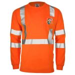 Hi-Vis ANSI Class 3 Viz-Dri Long Sleeve Safety Shirt Thumbnail