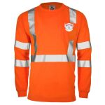 Hi-Vis ANSI Class 3 Viz-Dri Long Sleeve Safety Shirt Thumbnail