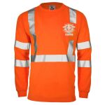 Hi-Vis ANSI Class 3 Viz-Dri Long Sleeve Safety Shirt Thumbnail