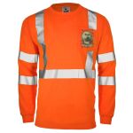 Hi-Vis ANSI Class 3 Viz-Dri Long Sleeve Safety Shirt Thumbnail