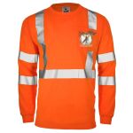 Hi-Vis ANSI Class 3 Viz-Dri Long Sleeve Safety Shirt Thumbnail