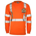Hi-Vis ANSI Class 3 Viz-Dri Long Sleeve Safety Shirt Thumbnail